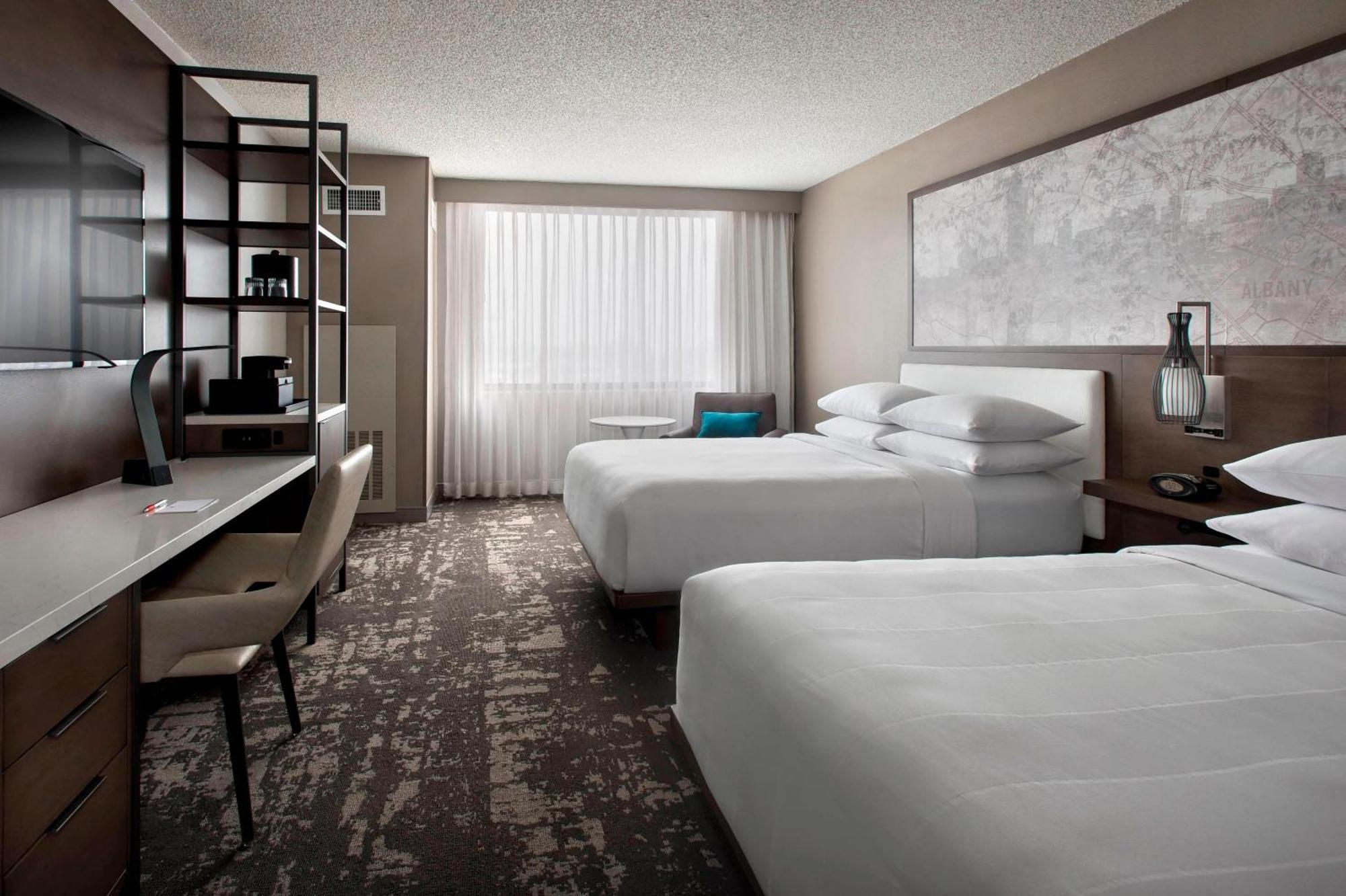 Hotel Marriott Albany Esterno foto